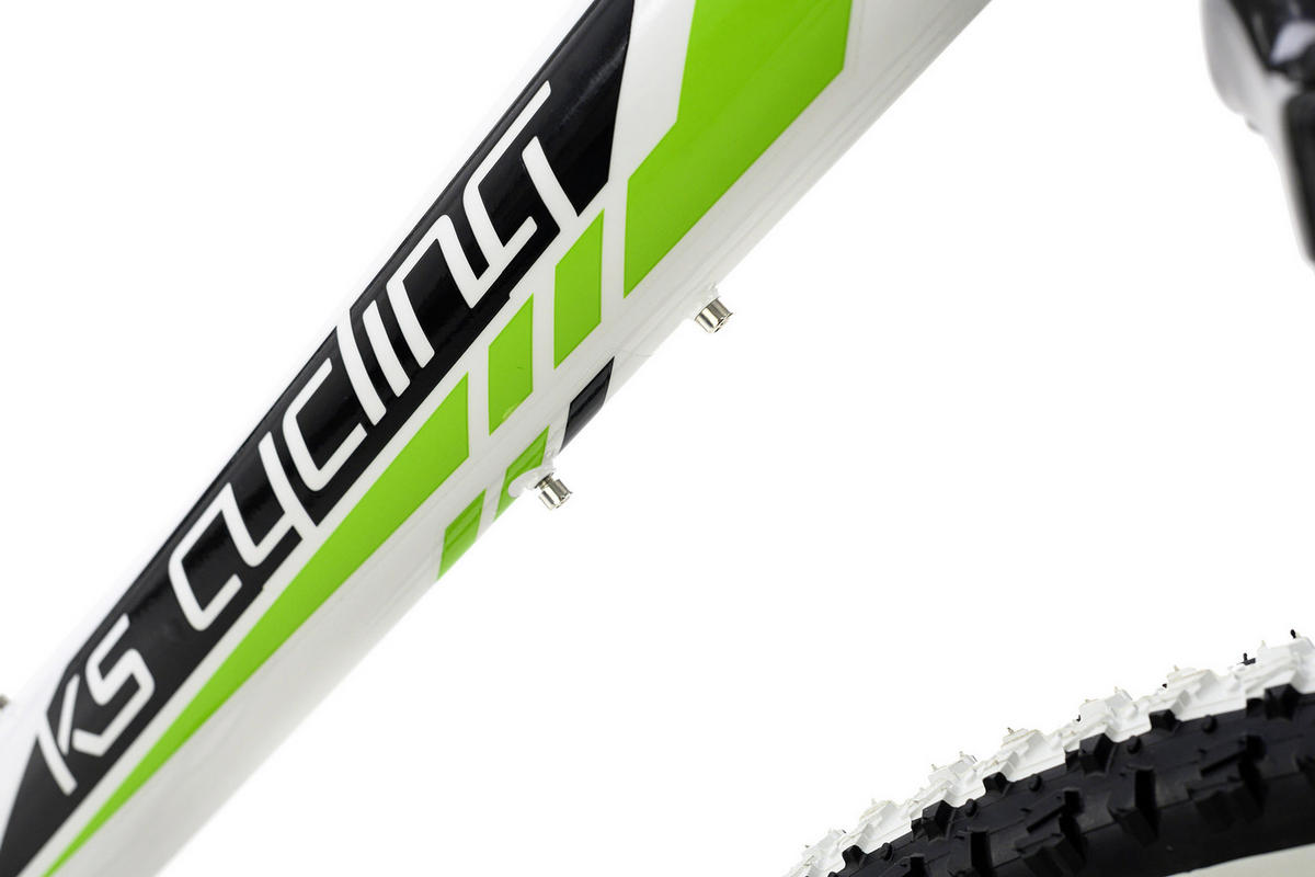 MOUNTAINBIKE 26 Zoll  - Weiß/Grün, Basics, Metall (180/70cm) - Atrigo
