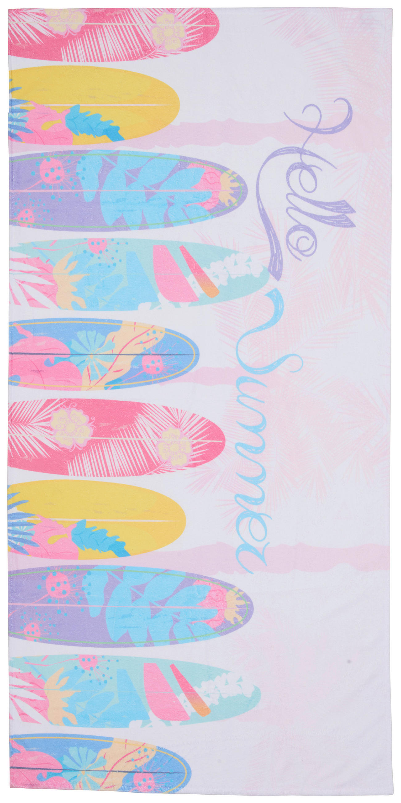 Prosop De Plajă 90/180 cm multicolor  - multicolor, Trend, textil (90/180cm) - Esposa