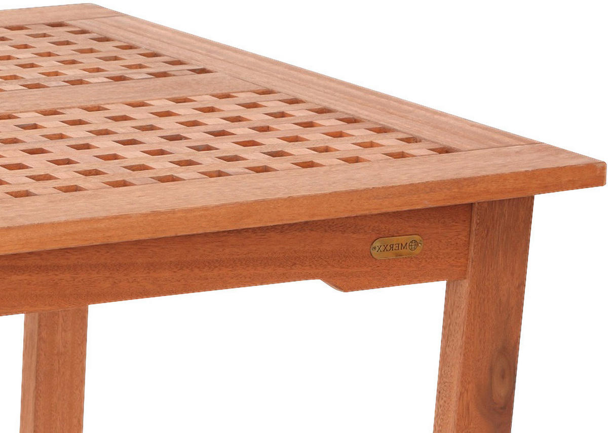 GARTENTISCH Holz Naturfarben rechteckig  - Naturfarben, Basics, Holz (150/90/74cm) - Gardenson
