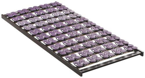 TELLERLATTENROST 80/190 cm Buche  - Wengefarben/Violett, Basics, Holz (80/190cm) - Novel