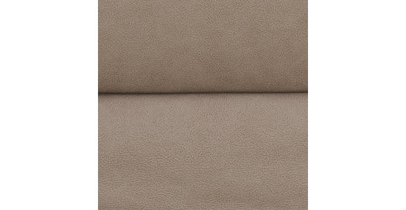 RELAXSESSELSET mit Funktion Mikrofaser Relaxfunktion, Hocker    - Taupe/Schwarz, Design, Textil/Metall (77/107/75cm) - Xora