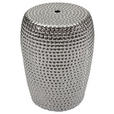 BEISTELLTISCH 33/33/45 cm Silberfarben  - Silberfarben, Design, Keramik (33/33/45cm) - Landscape