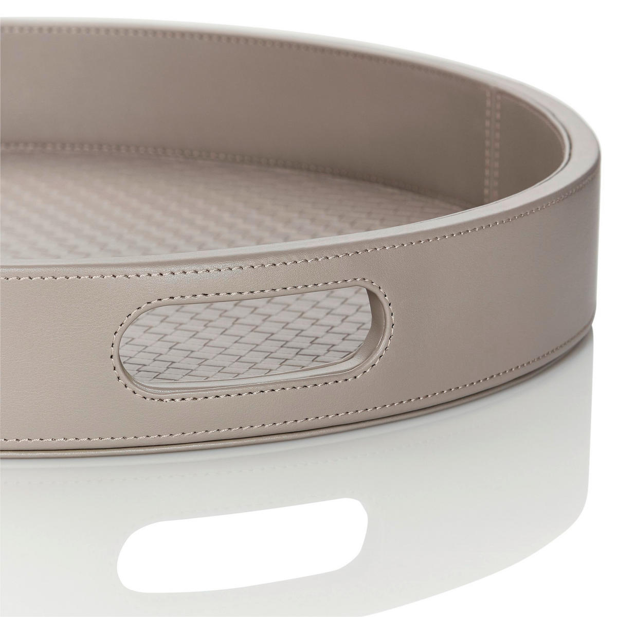 DEKOTABLETT     - Design, Leder/Kunststoff (36/5,2/36cm) - Joop!