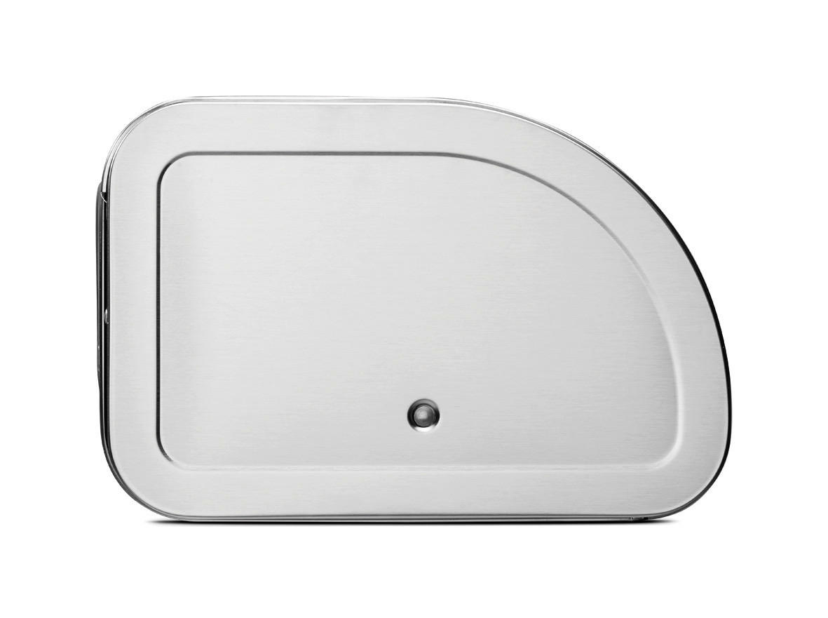 BROTKASTEN 44.5/17.3/26.2 cm  - Silberfarben, Basics, Metall (44.5/17.3/26.2cm) - Brabantia