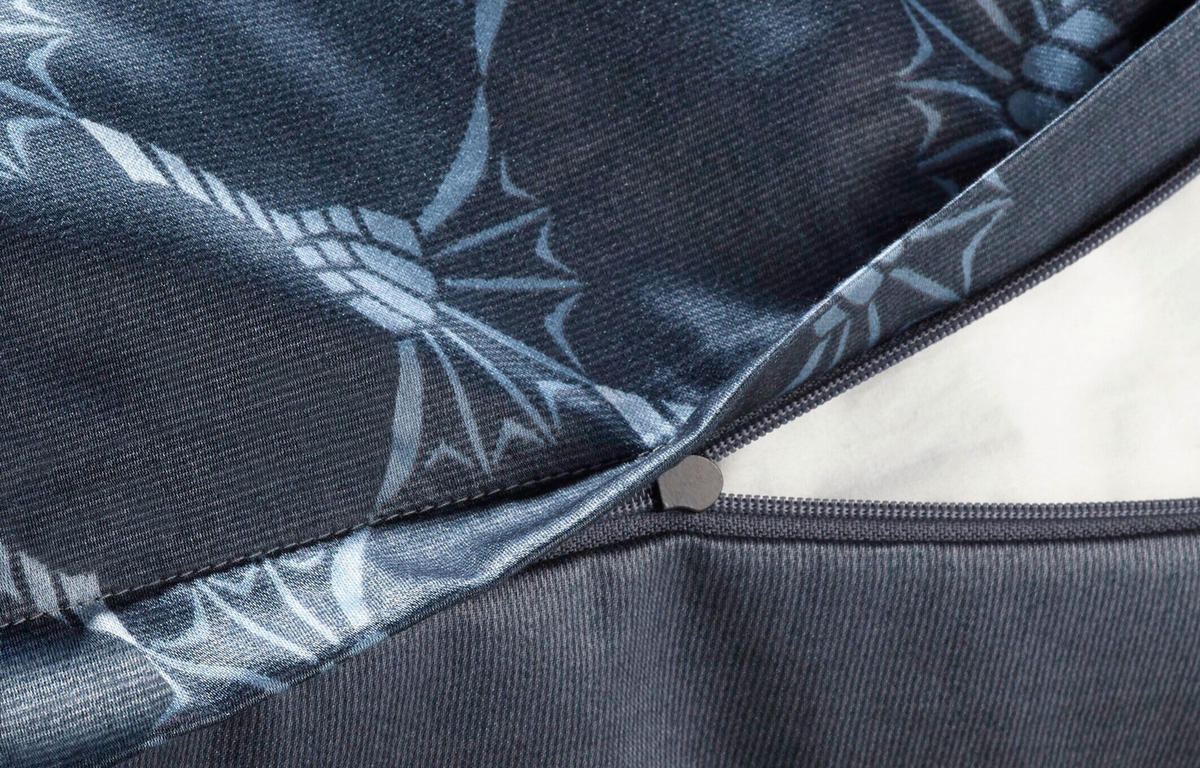BETTWÄSCHE 2-teilig JOOP! CORNFLOWER GRADIANT Jersey 135/200 cm  - Dunkelblau/Grau, Basics, Textil (135/200cm) - Joop!