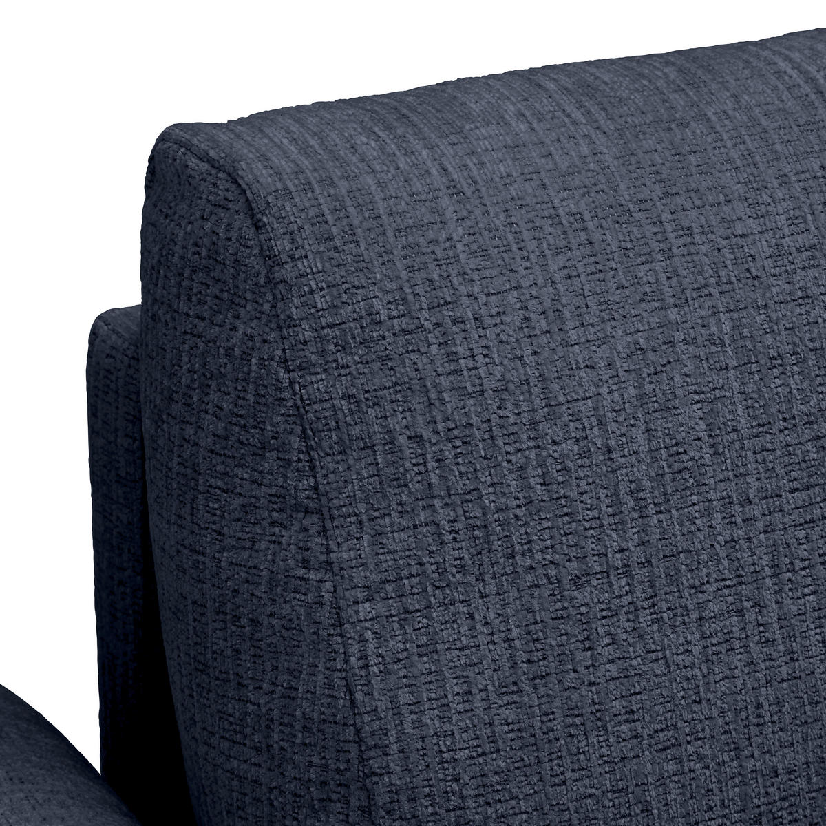 2-SITZER-SOFA in Webstoff Dunkelblau  - Eichefarben/Creme, Modern, Holz/Textil (150/85/92cm) - MID.YOU