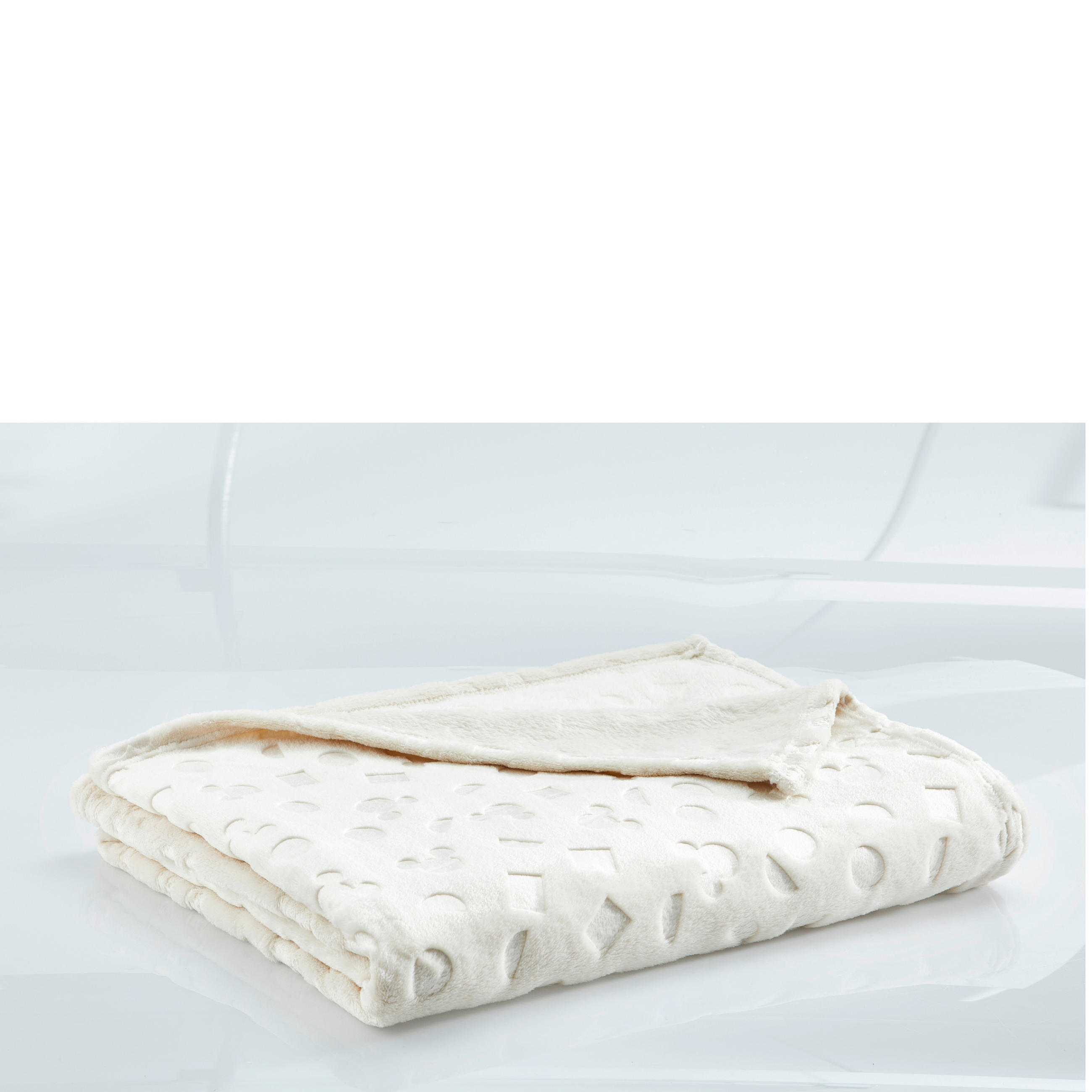 WOHNDECKE Micky&Minnie 150/200 cm  - Creme, Basics, Textil (150/200cm) - Disney