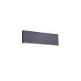 LED-WANDLEUCHTE 28/4,5/8 cm  - Schwarz, Design, Kunststoff/Metall (28/4,5/8cm) - Novel