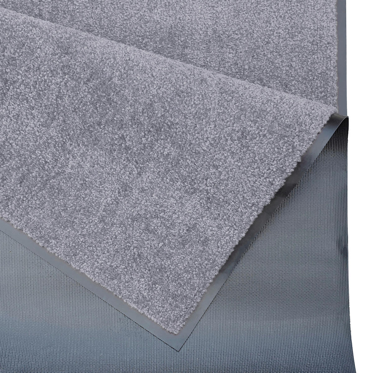 SCHMUTZFANGMATTE  60/180 cm  Grau  - Grau, Basics, Kunststoff/Textil (60/180cm)