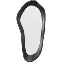 WANDSPIEGEL 29/61/7 cm    in Freiform  - Schwarz, Glas/Kunststoff (29/61/7cm) - Kare-Design