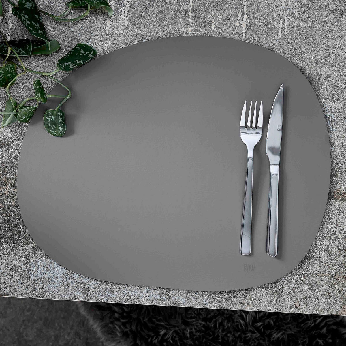 TISCHSET Textil Grau 33,5/41 cm  - Grau, Basics, Textil (33,5/41cm) - Aida