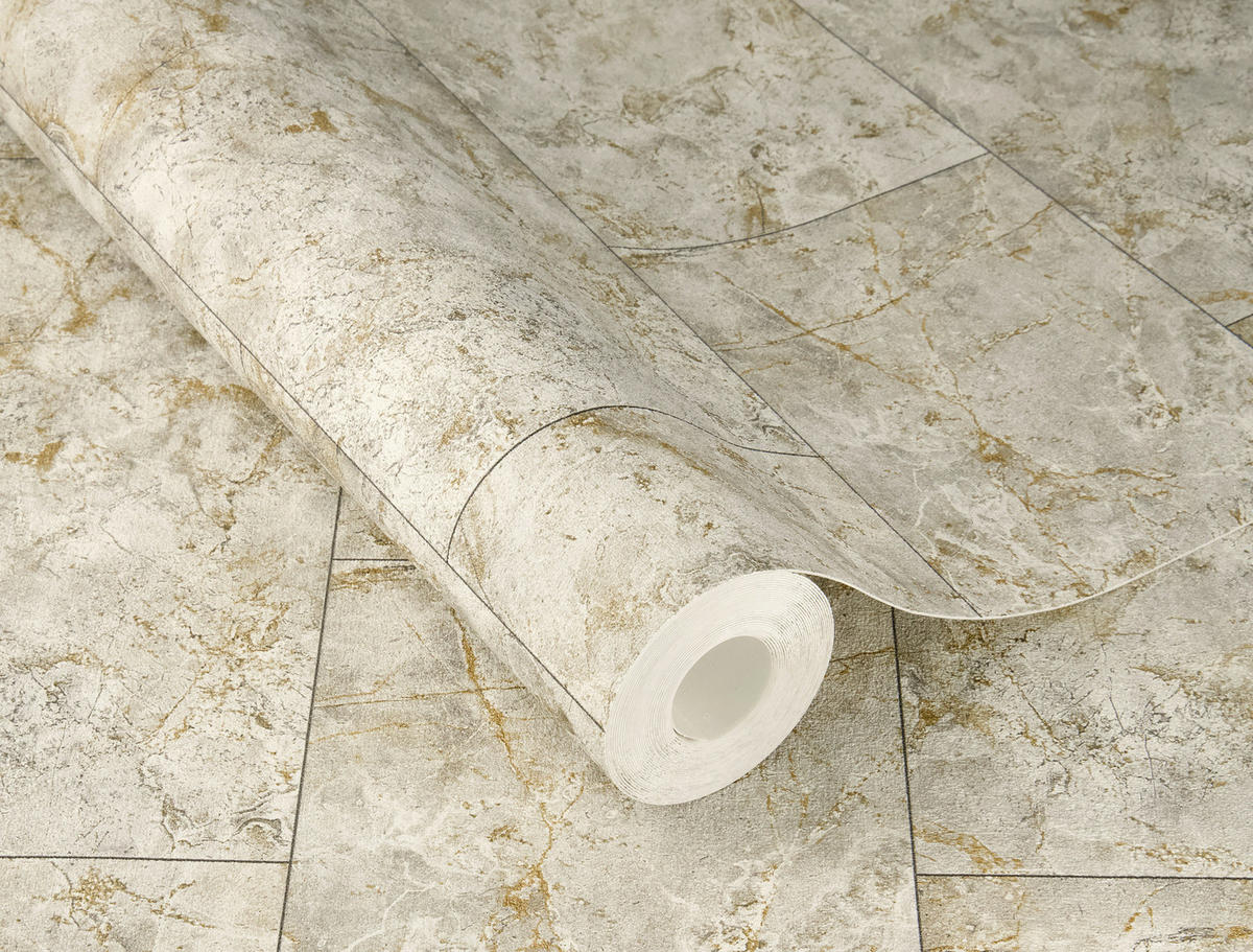 TAPETE - Grau, Natur, Textil (600/53cm) - Tesa