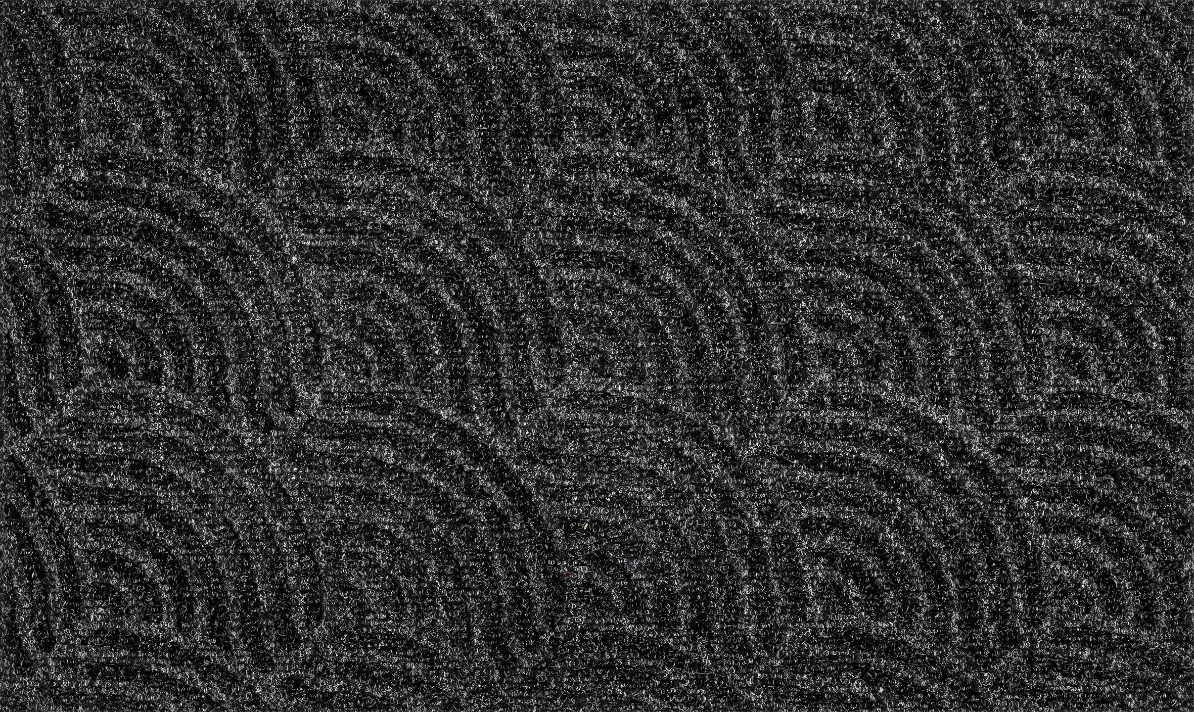 COVORAș DE INTRARE 45/75 cm  - gri închis, Konventionell, plastic/textil (45/75cm) - wash+dry