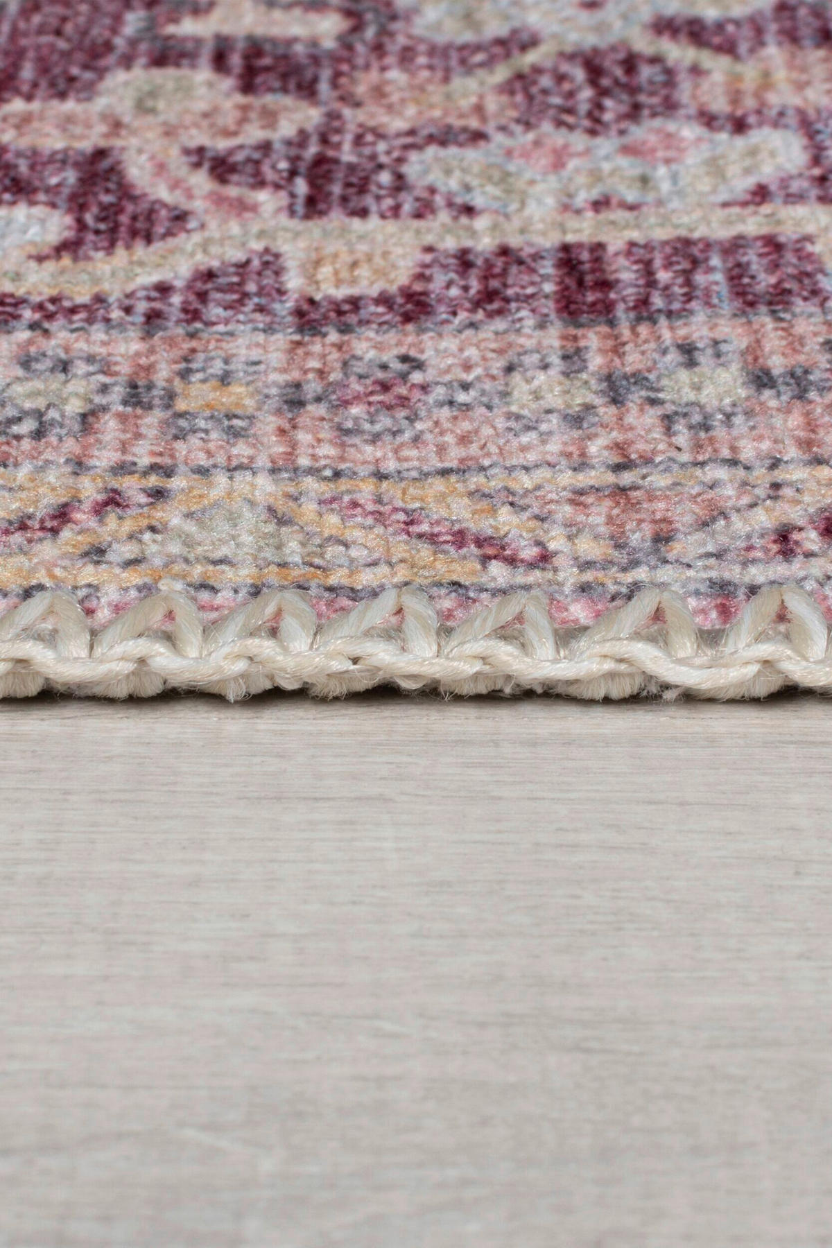 FLACHWEBETEPPICH 120/170 cm Hebden Washable Pink  - Pink, Basics, Textil (120/170cm)