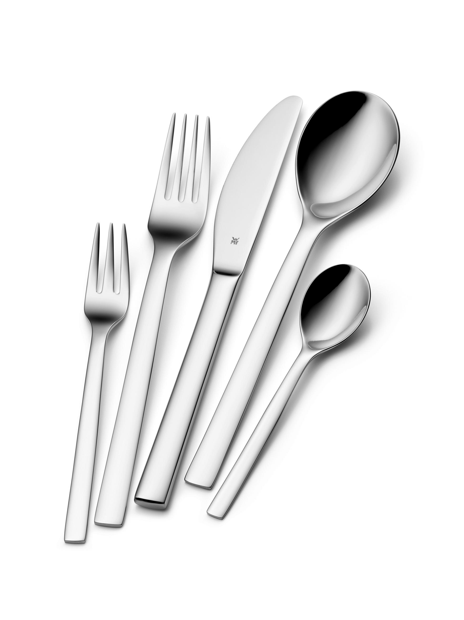 JEDILNI PRIBOR  Atria  30-delni  nerjaveče jeklo   - barve nerjavečega jekla, Basics, kovina (43,5/26/6cm) - WMF