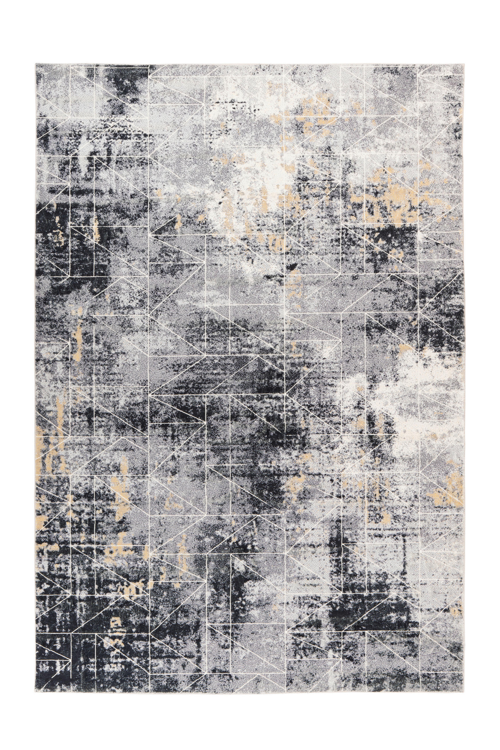 TEPPICH 120/170 cm Ilena 725 Anthrazit Anthrazit  - Anthrazit, KONVENTIONELL, Kunststoff/Textil (120/170cm)