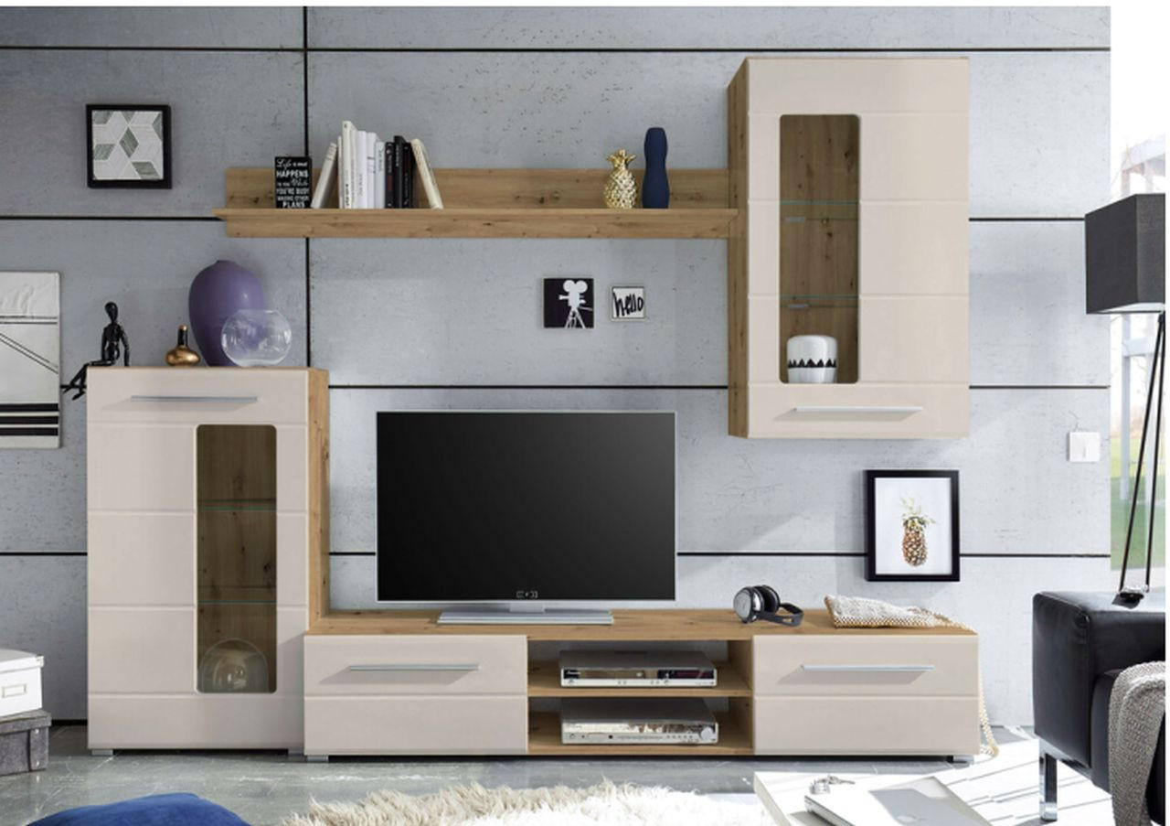 REGAL ZA DNEVNI BORAVAK   - Moderno (240/190/42cm) - Hom`in