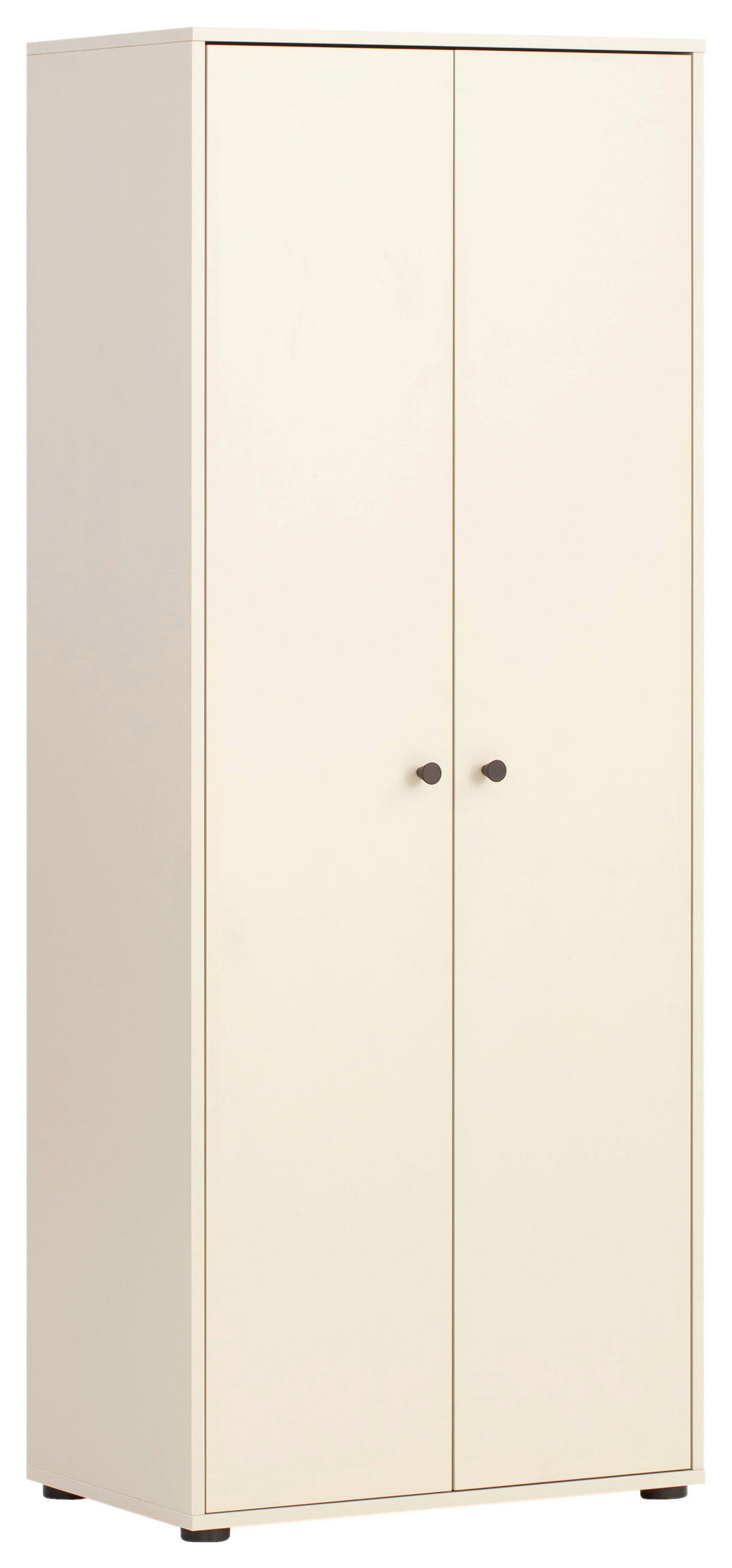 HOCHSCHRANK 65,1/163,6/41 cm  - Beige/Schwarz, Design, Holzwerkstoff/Kunststoff (65,1/163,6/41cm) - MID.YOU
