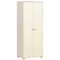 HOCHSCHRANK 65,1/163,6/41 cm  - Beige/Schwarz, Design, Holzwerkstoff/Kunststoff (65,1/163,6/41cm) - MID.YOU