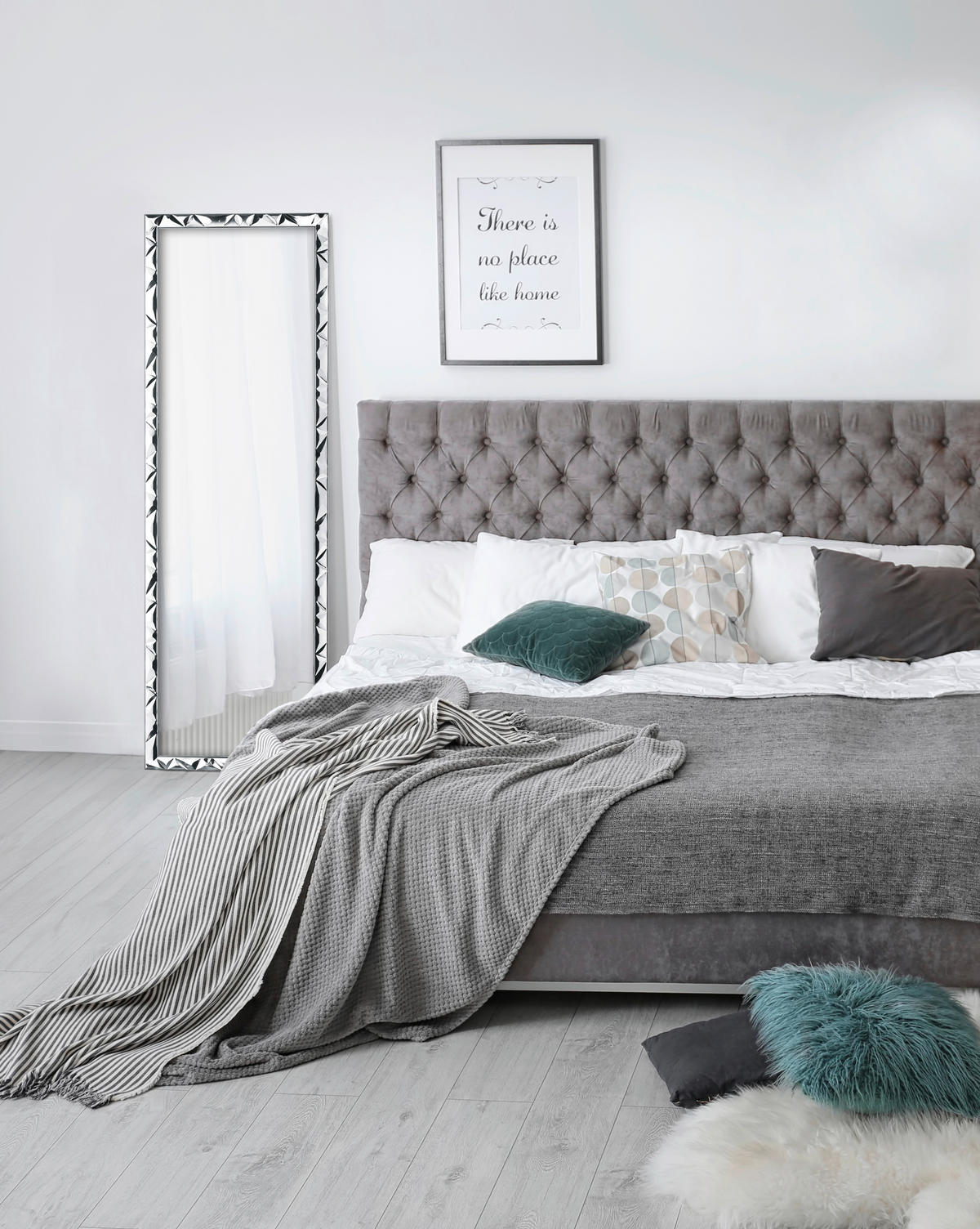 WANDSPIEGEL 50/150/2,5 cm    in rechteckig  - Silberfarben, Trend, Glas/Kunststoff (50/150/2,5cm) - Boxxx