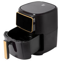 HEIßLUFTFRITTEUSE 6.9 L  - Schwarz, Basics, Kunststoff (6.9l)