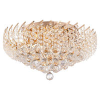 TAKKRONA 51/24,5/51 cm  - guldfärgad, Trend, metall/glas (51/24,5/51cm) - MAYTONI