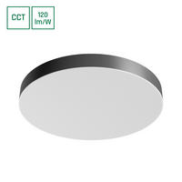 LED SVJETILJKA STROPNA NYMPHEA OPTIMA  - crna, Basics, plastika (40/5cm)