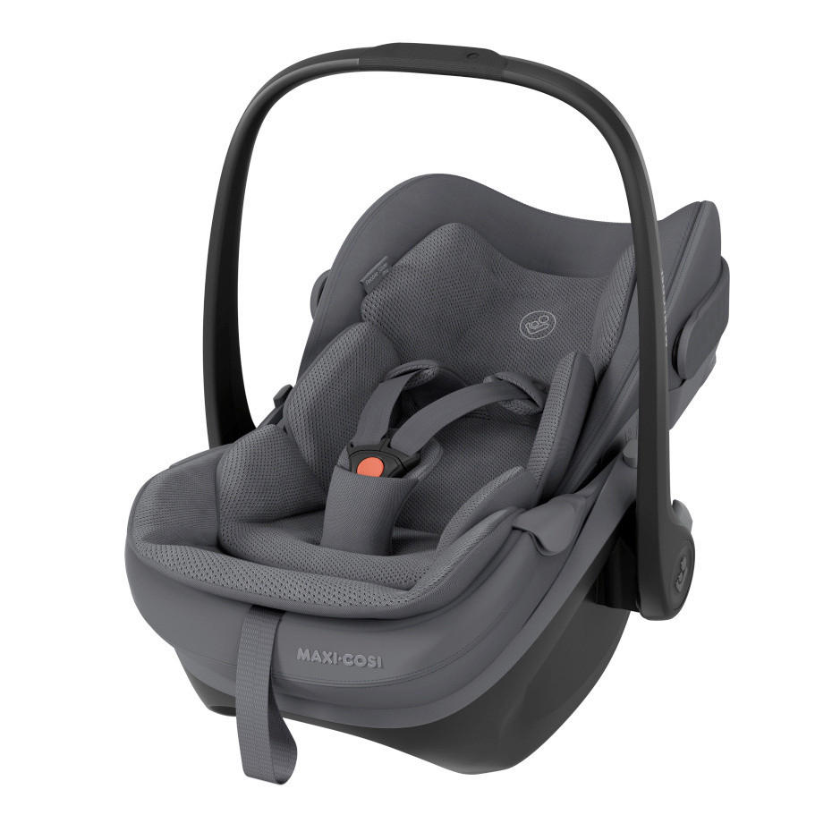 BABYSCHALE  Pebble Slide Pro Moon Graphite  - Grau, Basics, Kunststoff/Textil (44/58/70cm) - Maxi-Cosi