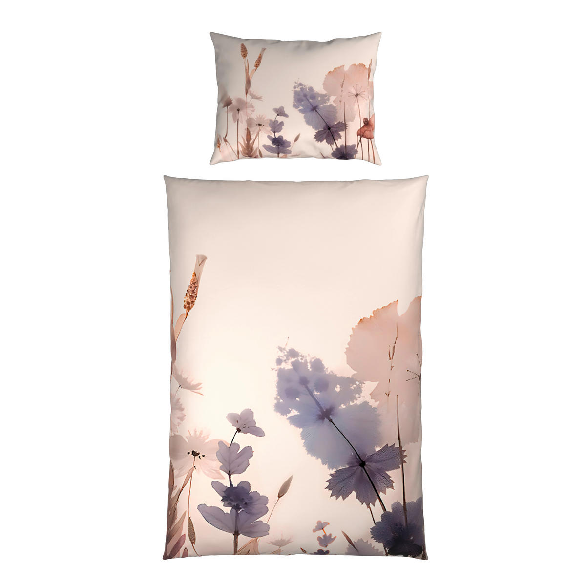 OBOUSTRANNÉ POVLEČENÍ, satén, přírodní barvy, 140/220 cm - přírodní barvy, textil (140/220cm) - Novel