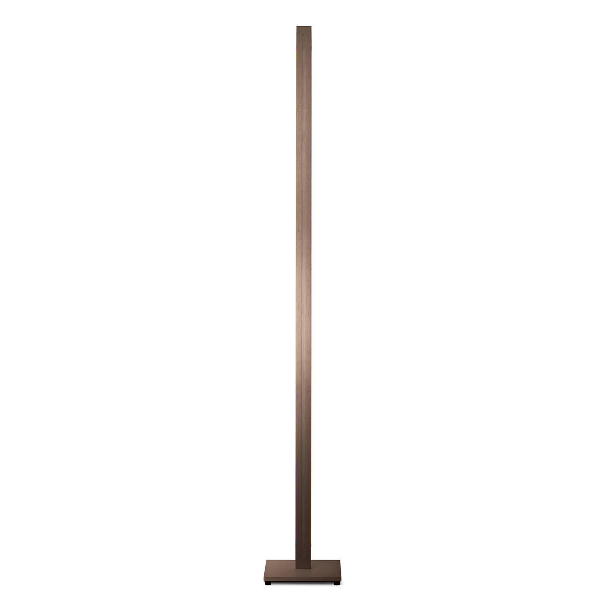 LED-STEHLEUCHTE Aera 22/160/22 cm  - Bronzefarben, Design, Metall (22/160/22cm) - Grossmann