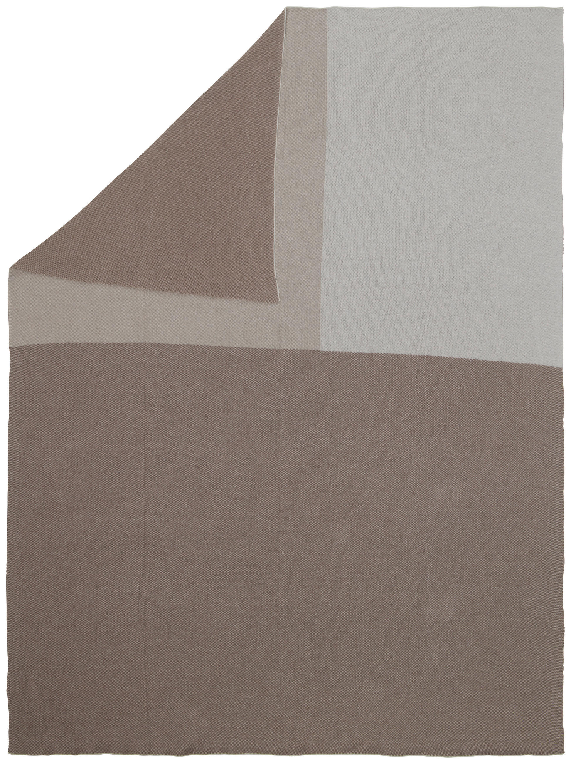SÄNGÖVERKAST 130/170 cm  - beige/taupe, textil (130/170cm) - Novel