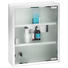 MEDIZINSCHRANK Edelstahlfarben - Edelstahlfarben, Basics, Glas/Metall (30/40/12cm) MEDIZINSCHRANK Edelstahlfarben - Edelstahlfarben, Basics, Glas/Metall (30/40/12cm)