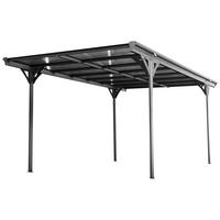 CARPORT - Anthrazit, Basics, Kunststoff/Metall (305/232/503cm)