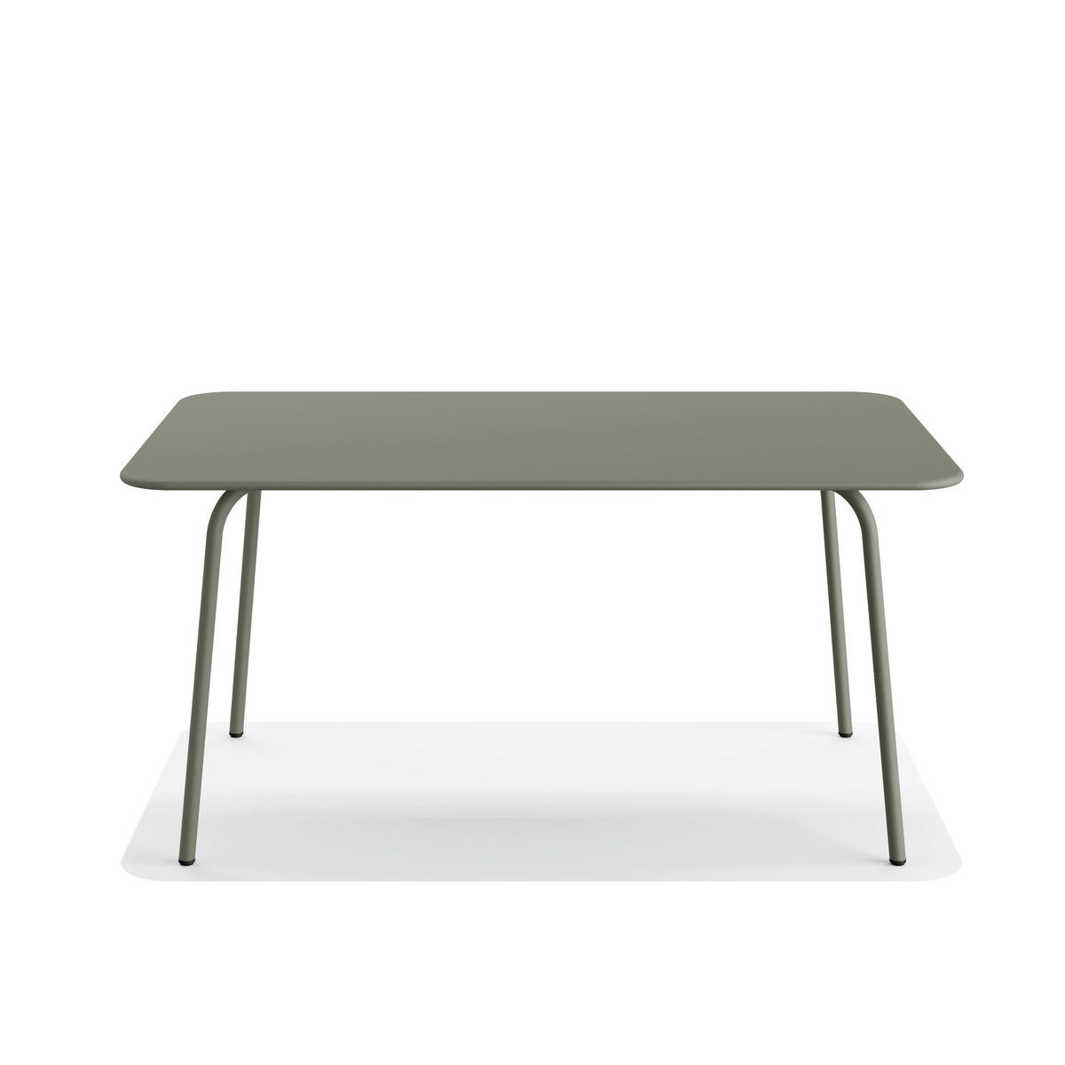 GARTENTISCH 160/73/90 cm Metall Grün  - Grün, Basics, Metall (160/73/90cm)