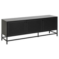 SIDEBOARD  in 160/60/40 cm  - Schwarz, KONVENTIONELL, Metall (160/60/40cm) - MID.YOU