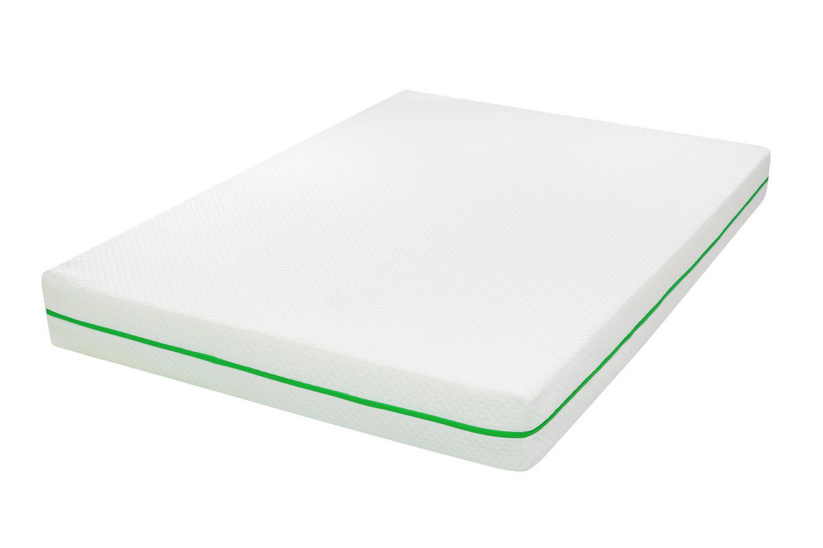 Saltea 160/200 cm  - alb, Basics, textil (160/200cm)