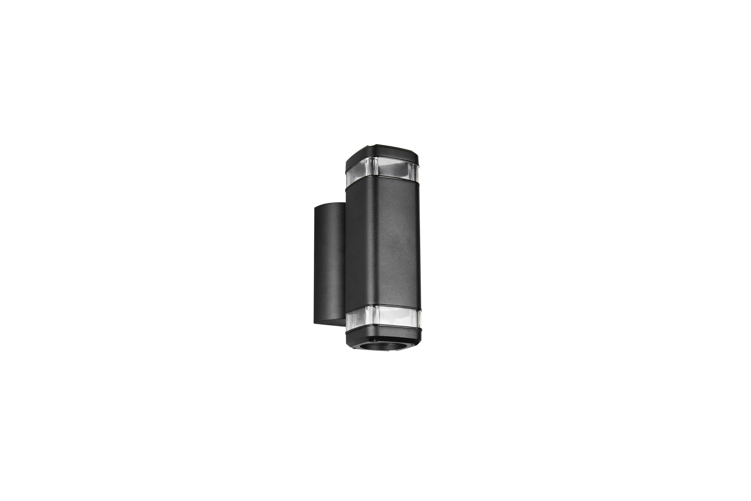 AUßENWANDLEUCHTE Barcelos 7/13,5/21 cm  - Schwarz, Design, Metall (7/13,5/21cm)