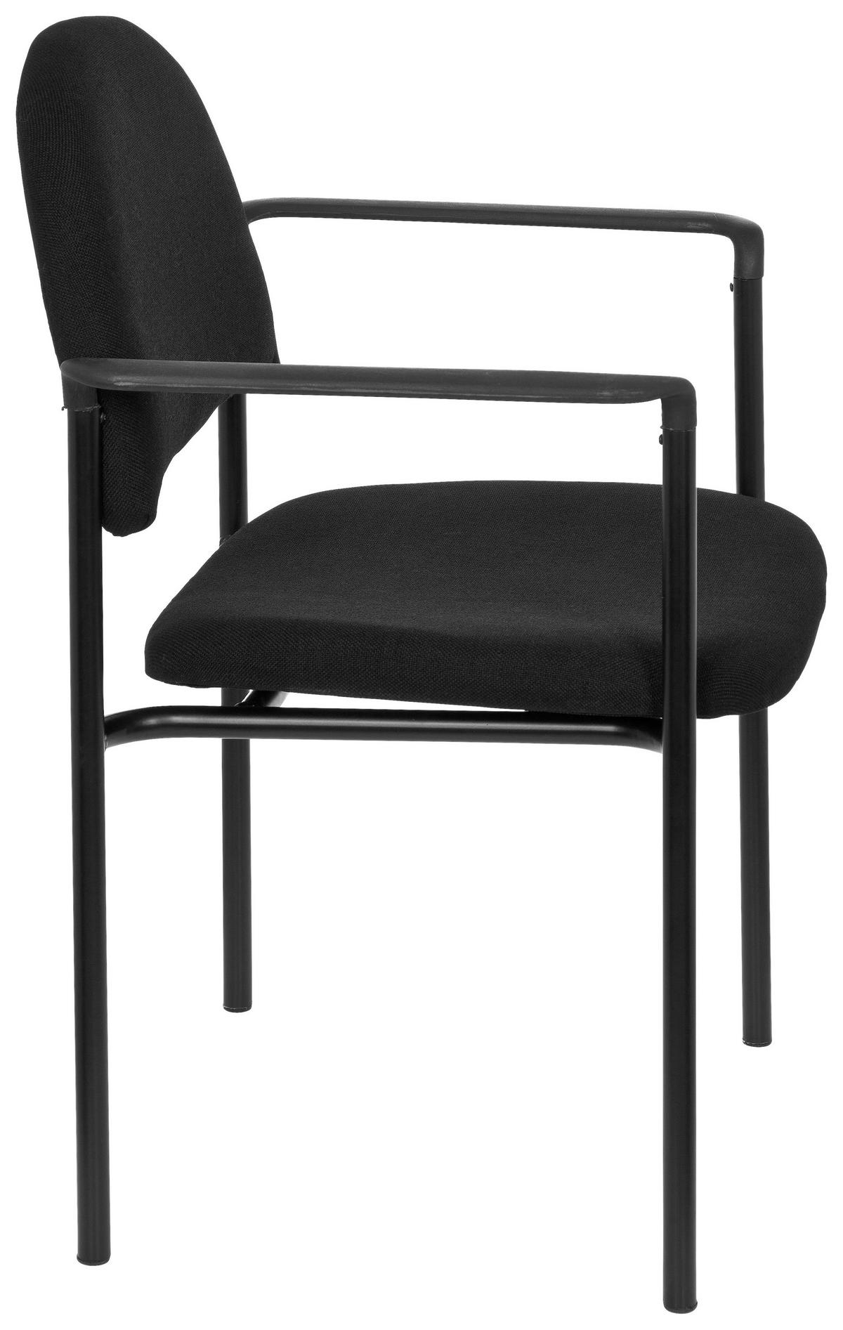BESÖKSSTOL  i flatväv svart  - svart, Basics, metall/textil (55/84/42cm) - MID.YOU