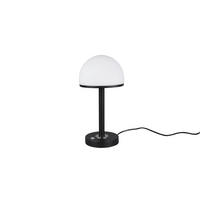 NAMIZNA LED-SVETILKA  Berlin      39/19,5 cm       - črna/bela, Basics, kovina/steklo (39/19,5cm)