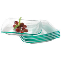 SCHÜSSELSET LA MUSICA 6-teilig 20 cm  - Transparent, Basics, Glas (20cm) - Mäser