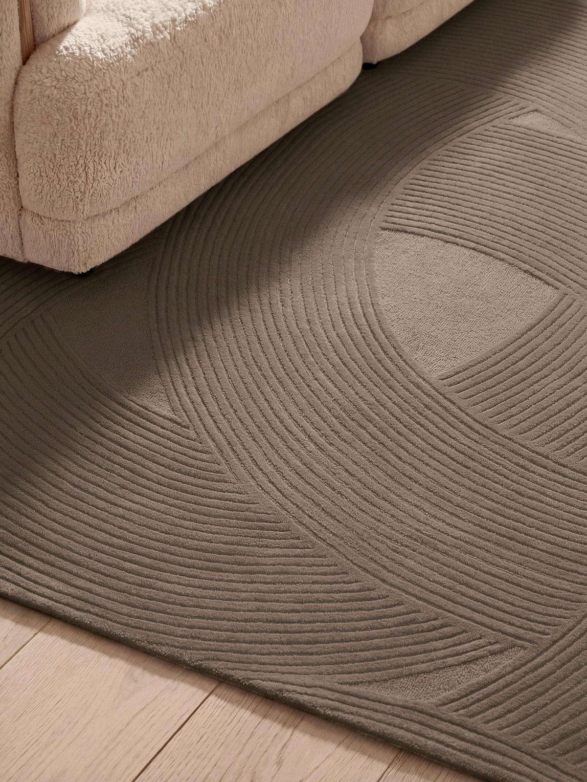 WOLLTEPPICH 200/300 cm Kensington Braun rechteckig  - Braun, Basics, Textil (200/300cm) - Ted Baker