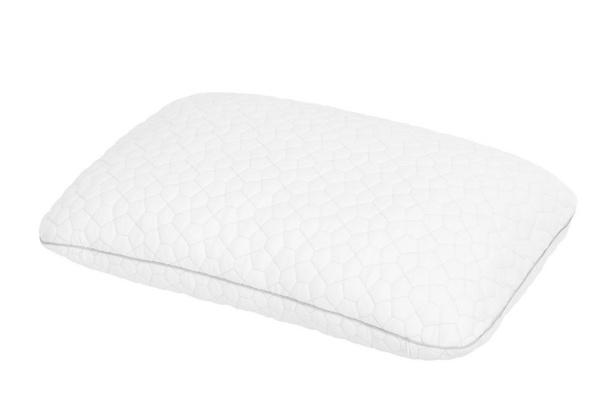 NACKENSTÜTZKISSEN  - Weiß, Textil (60/40/9cm) - Sleeptex