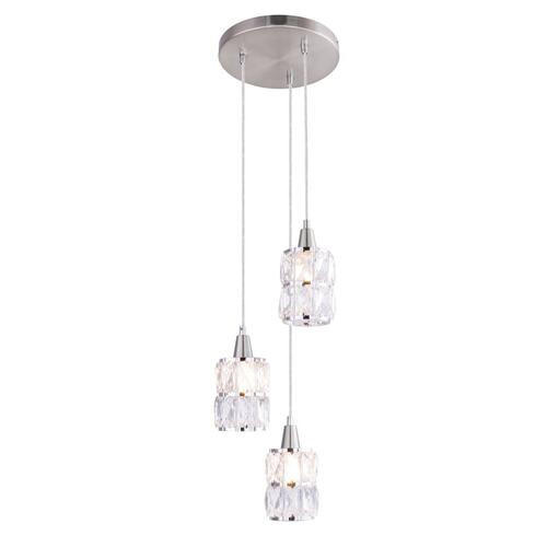 LUSTRĂ 25/120 cm  - culoare crom, Basics, sticlă/metal (25/120cm)