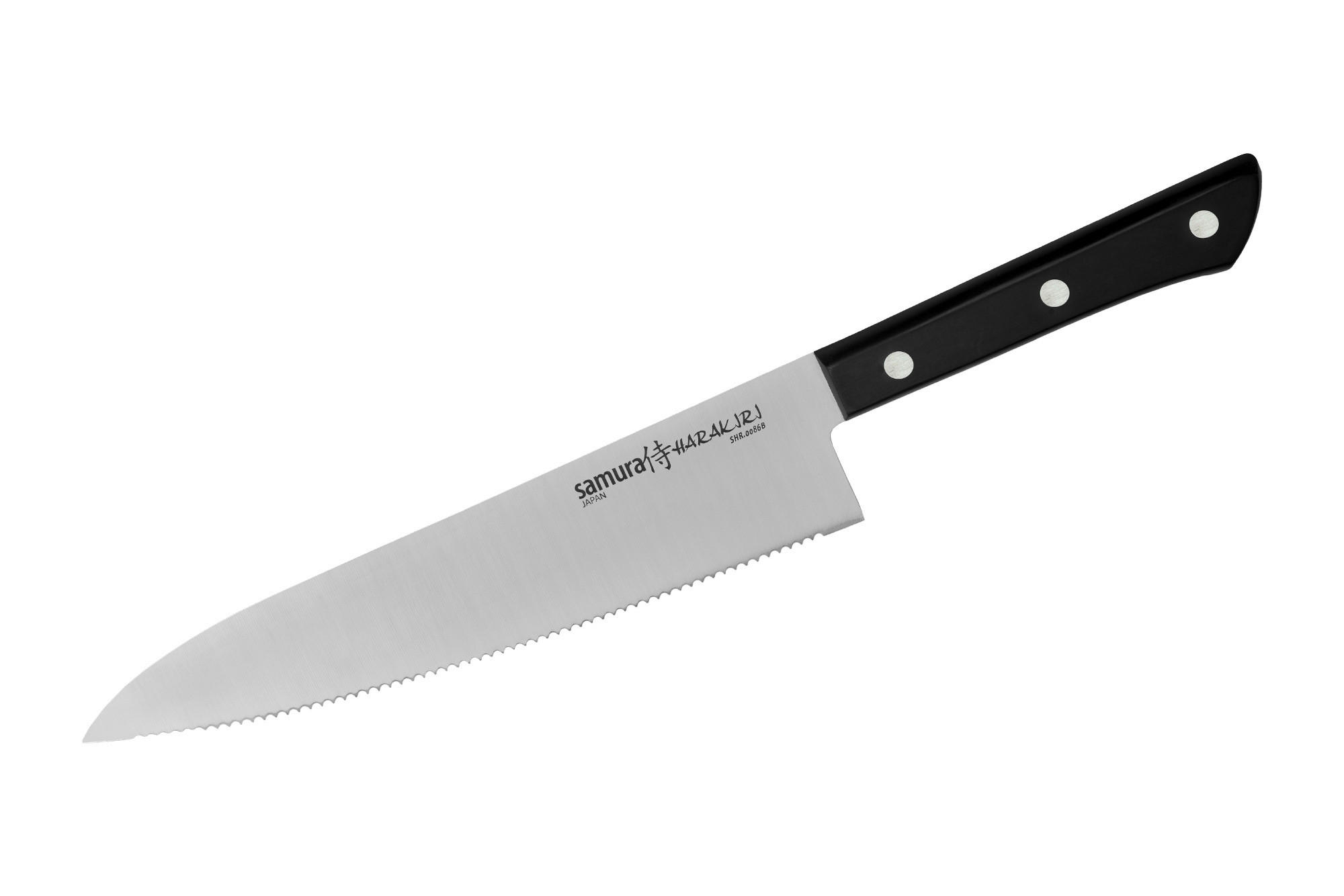 NOŽ ZA ŠEFA KUHINJE  HARAKIRI  30/4.6/1.6 cm          ogljikovo jeklo - Basics, kovina/umetna masa (30/4.6/1.6cm) - Samura