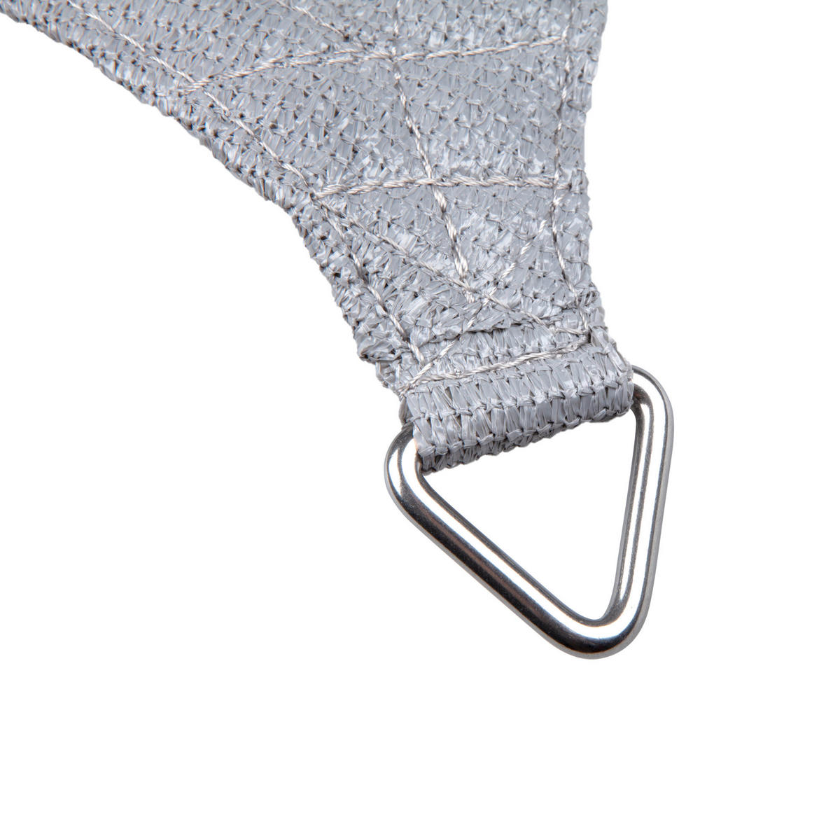 ZAHRADNÍ PLACHTA PROTI SLUNCI 360/360/360 cm  - šedá, Basics, textil (360/360/360cm)
