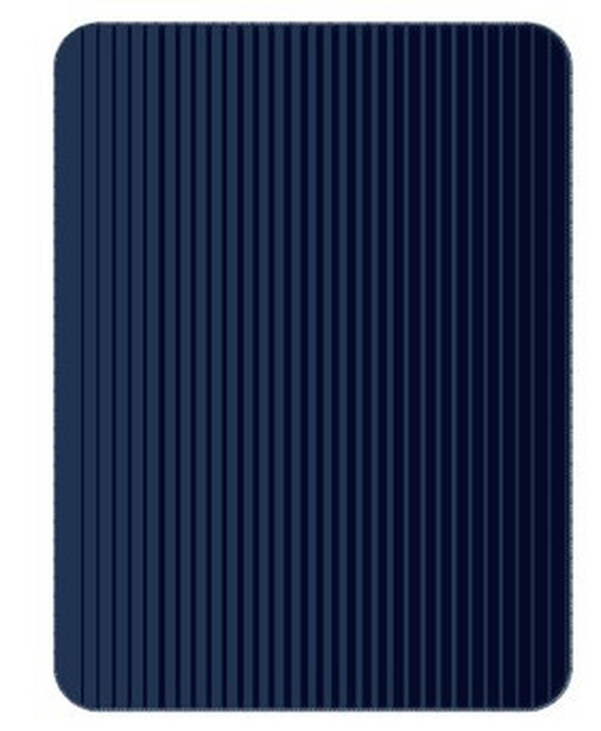 PLÉD 150/200 cm  - sötétkék/kék, Design, textil (150/200cm) - Dieter Knoll