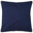 ZIERKISSEN  45/45 cm   - Blau/Ecru, Basics, Textil (45/45cm) - Novel