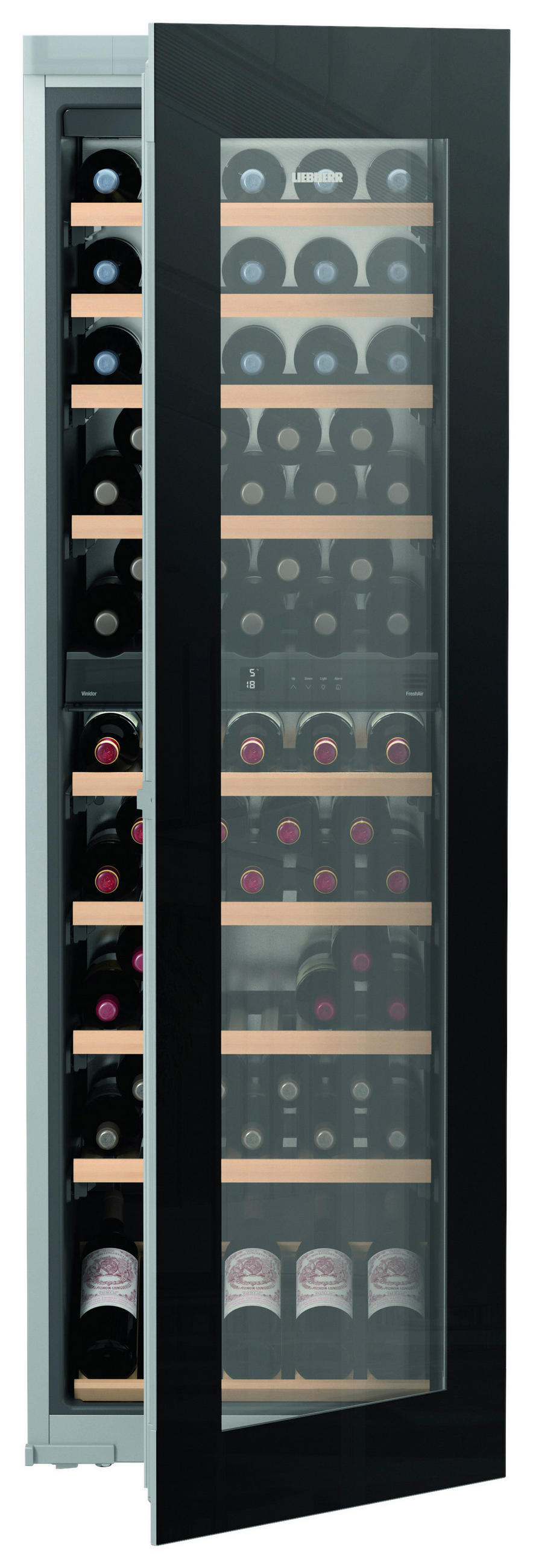 WEINKÜHLSCHRANK EWTgb 3583  - Schwarz, Basics, Glas/Metall (59,5/181,6/57,2cm) - Liebherr