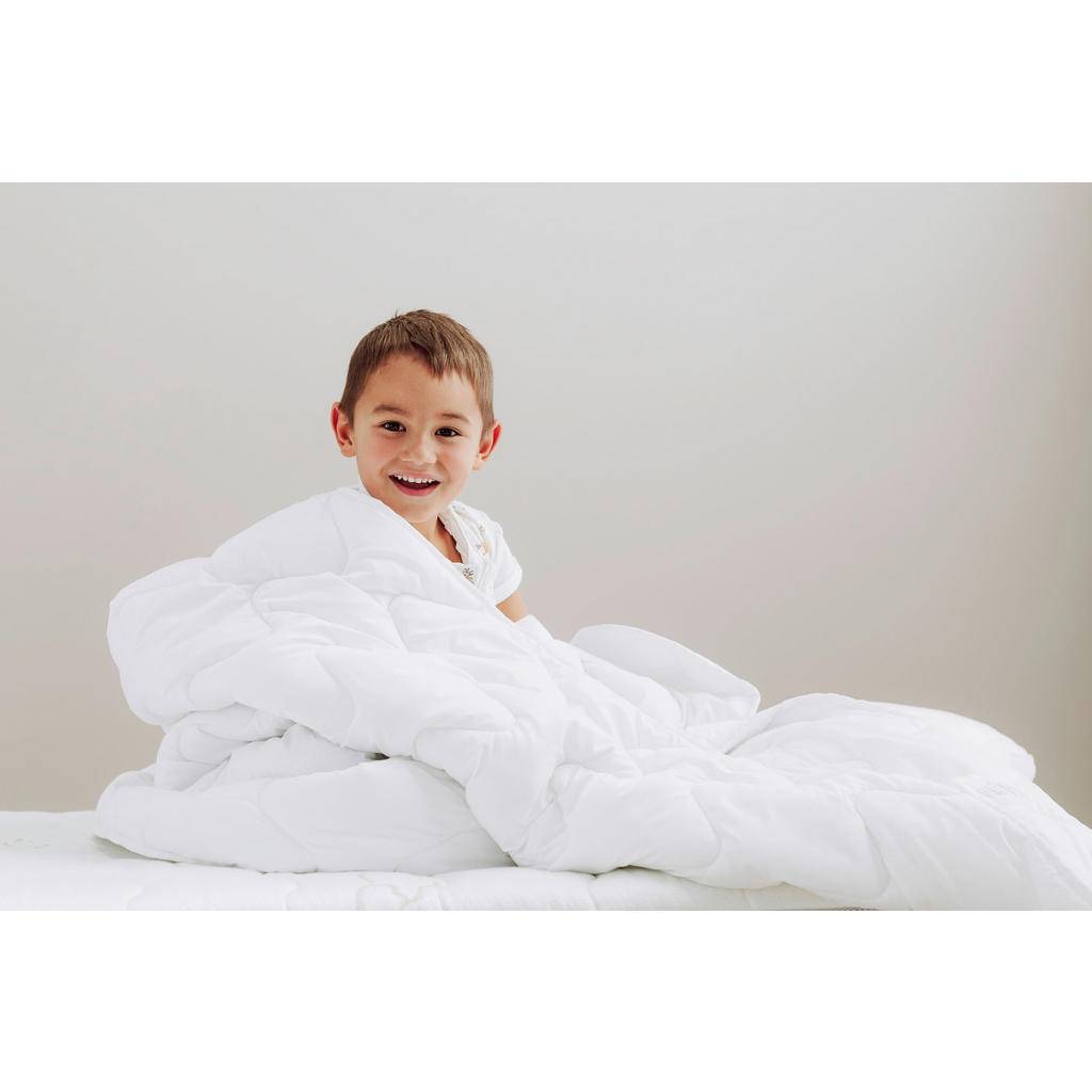 Thumbnail - Träumeland Kinderbettset Wolkenbett, Weiß, Textil, Füllung: Polyester, 100x135 cm, Oeko-Tex® Standard 100, strapazierfäh...