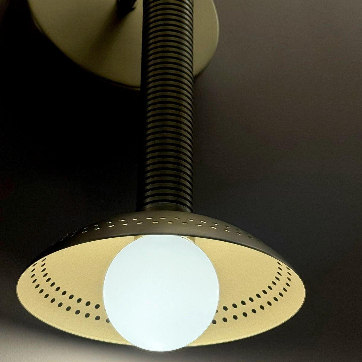 LED-WANDLEUCHTE Alora Mood 35,6/15,2/17,8 cm  - Goldfarben, Design, Glas/Metall (35,6/15,2/17,8cm) - Elstead Lighting